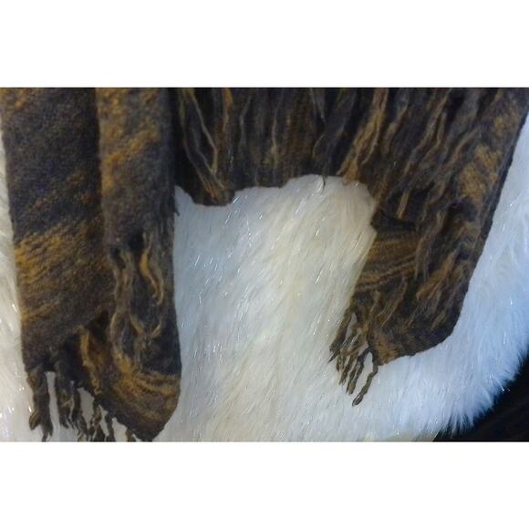 Tarnish Fringe Sweater Vest Cardigan Grunge Hippie Boho One Size - Picture 4 of 6